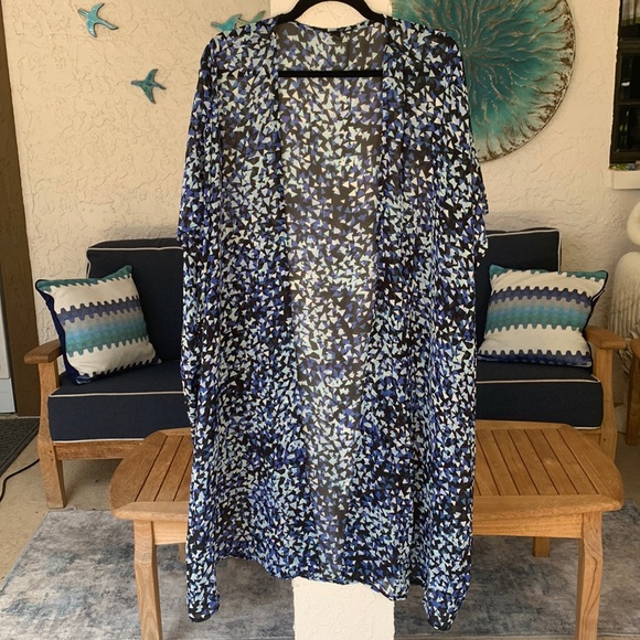 Lane Bryant Other - Lane Bryant geometric pattern swim cover up